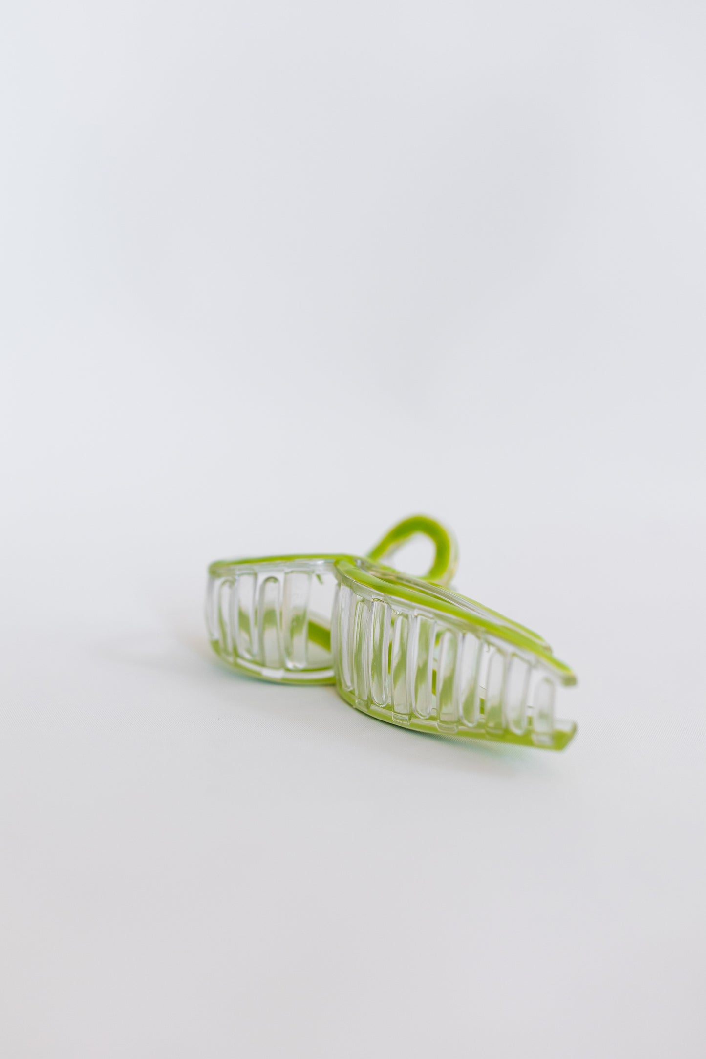 Carrie Bow Clip- Chartreuse - Honeybee's Louisiana Local Threads