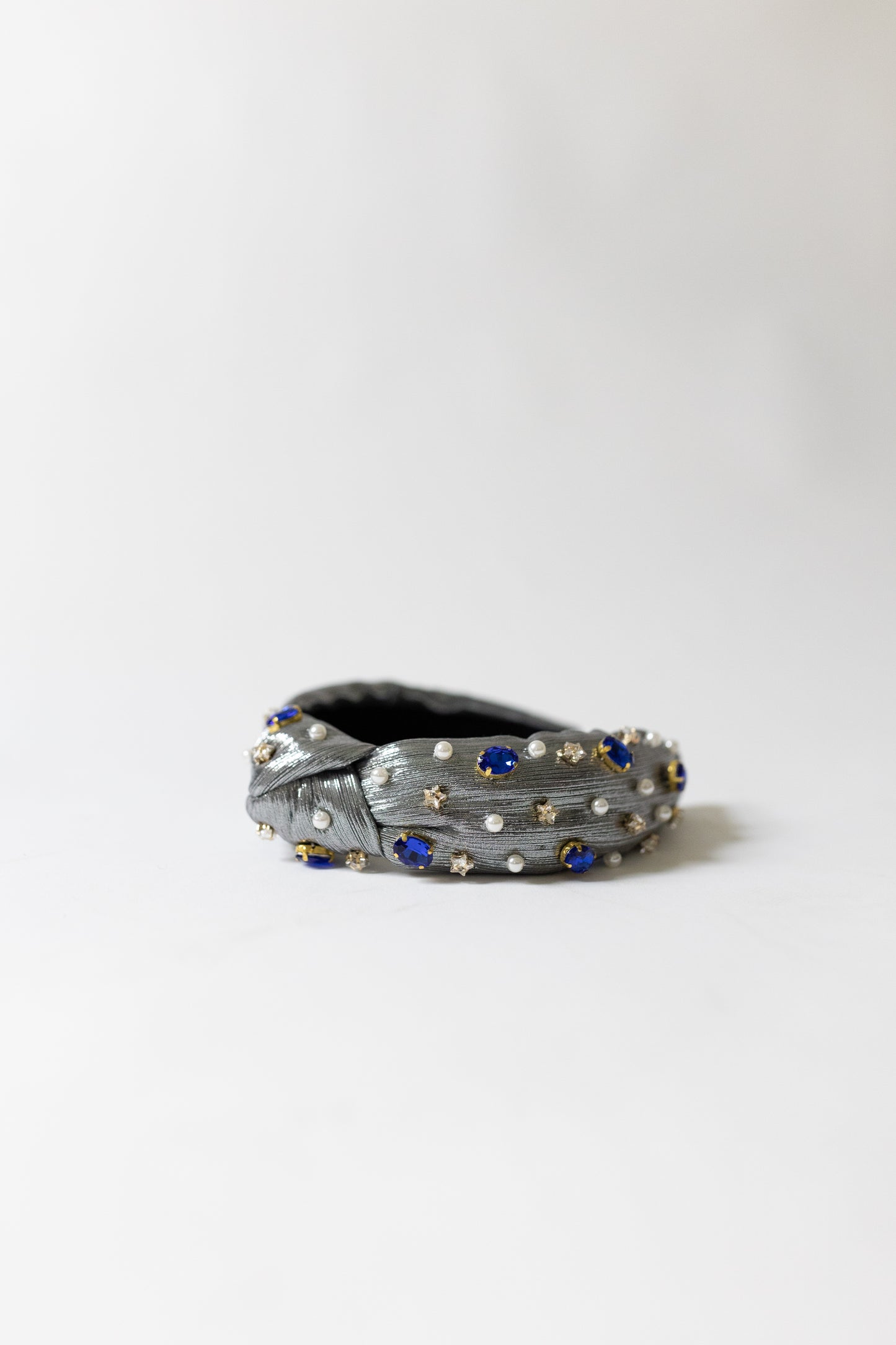 Silver + Blue - Honeybee's Louisiana Local Threads