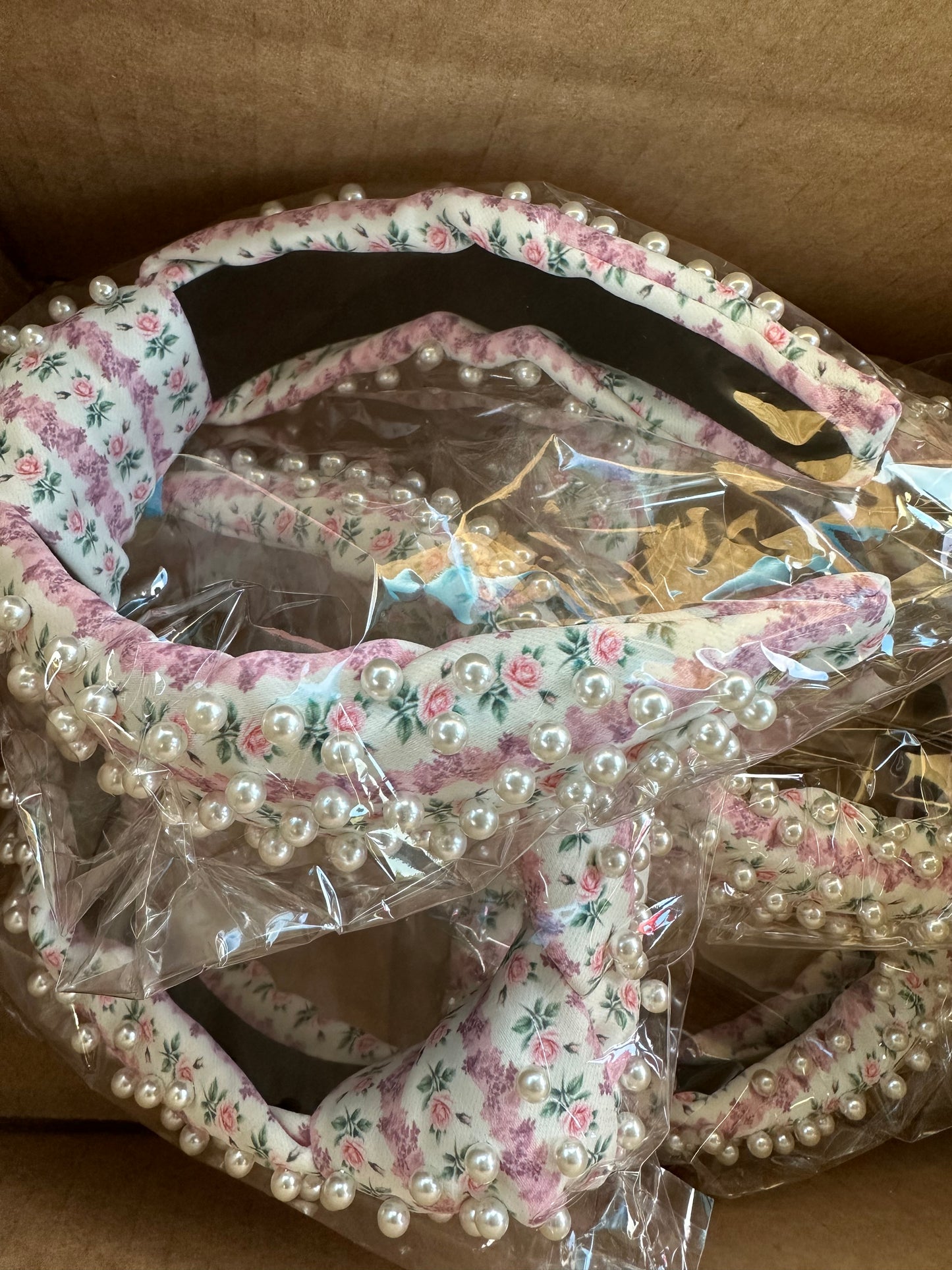 Fancy Floral Knotted Headband