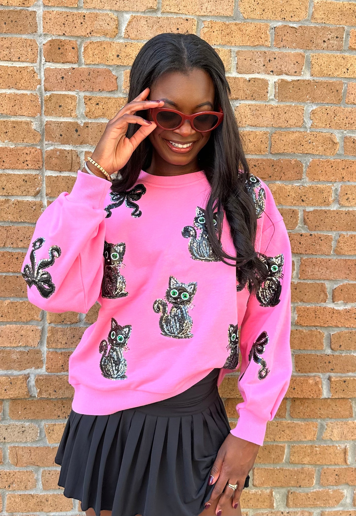 Catz + Coquettes Sparkle Sweatshirt