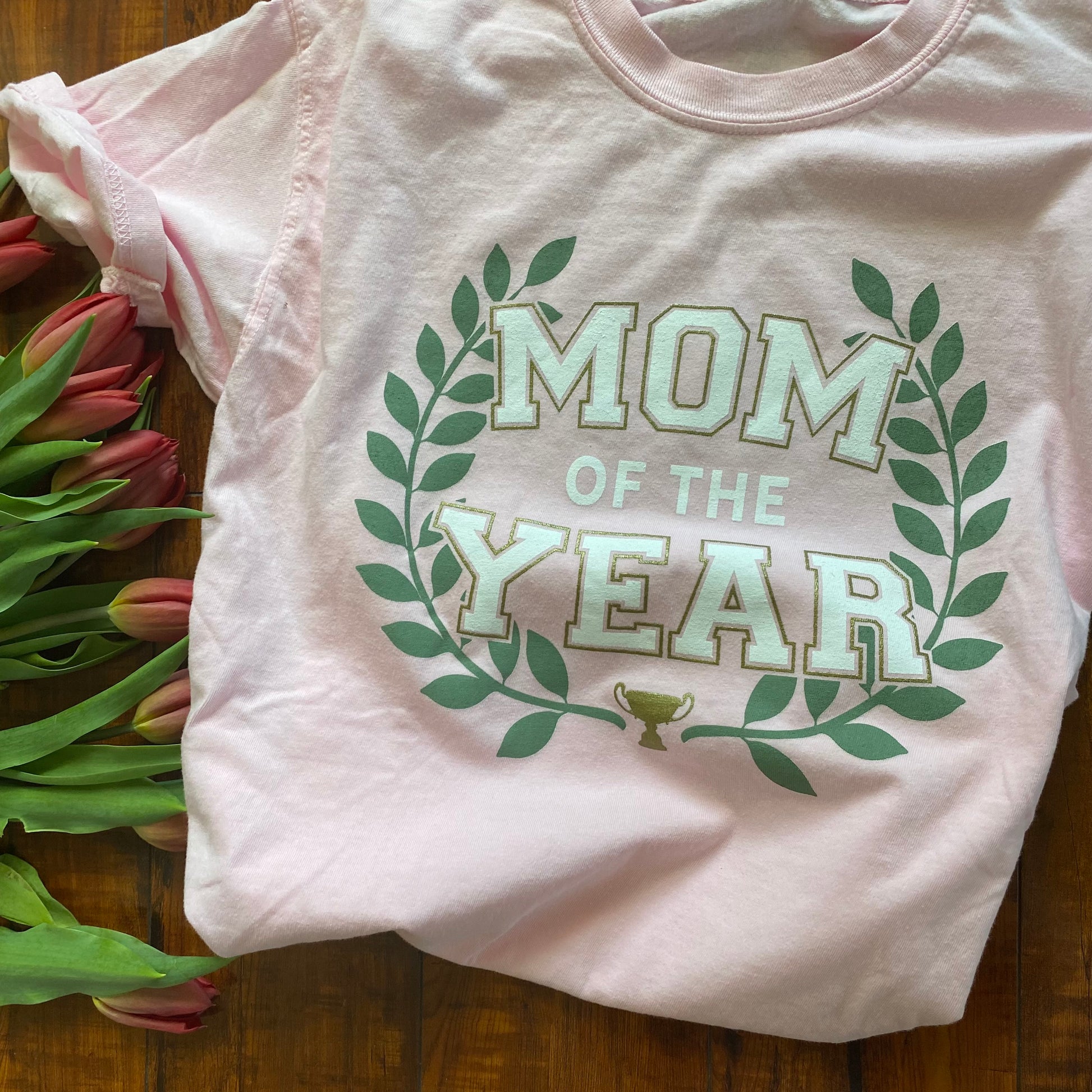 Mom of the Year T-Shirt - Honeybee's Louisiana Local Threads 