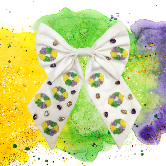 Pre-Order King Cake Bow